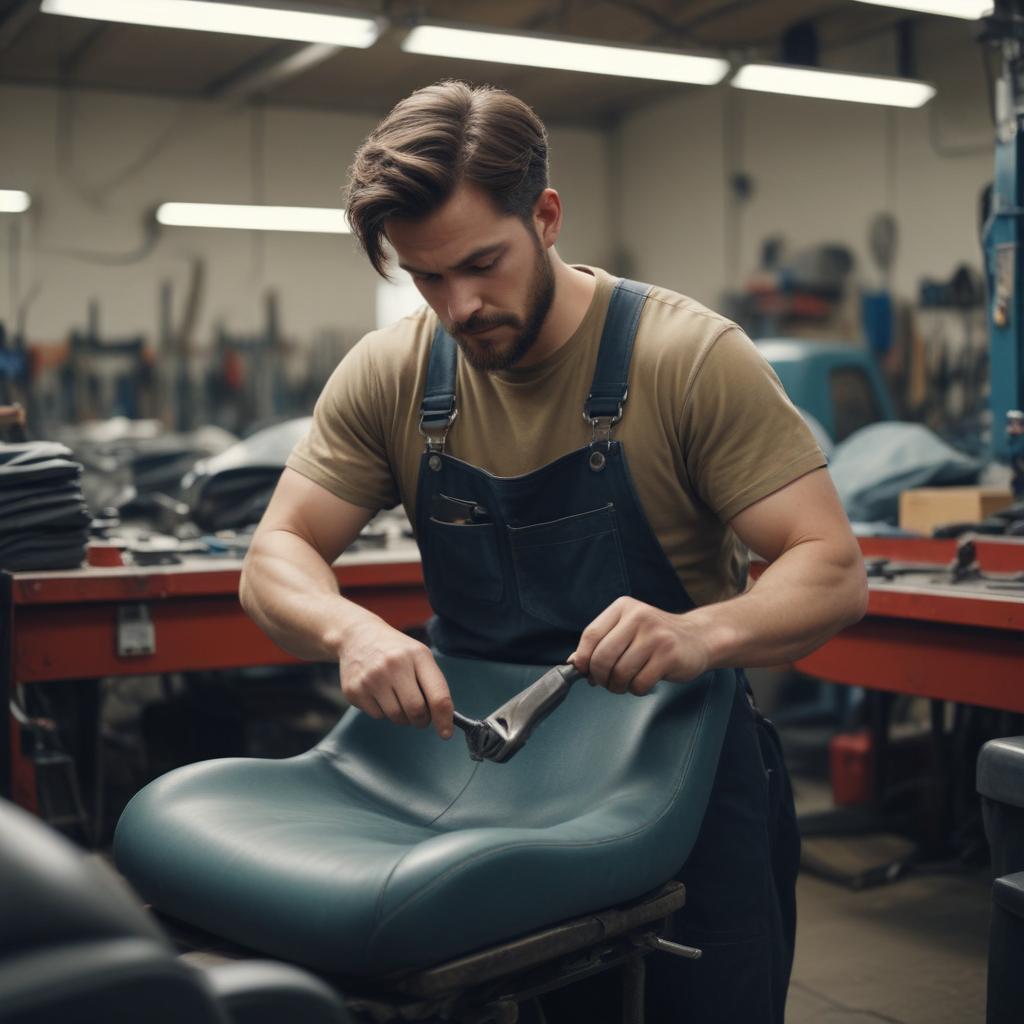 Перетяжка и ремонт автомобильных кресел - изображение 2