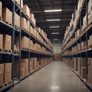 Металлические стеллажи для склада